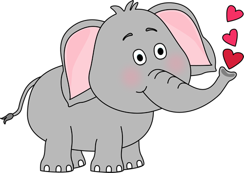 Elephant Face Cliparts
