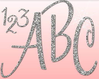Glitter clip art