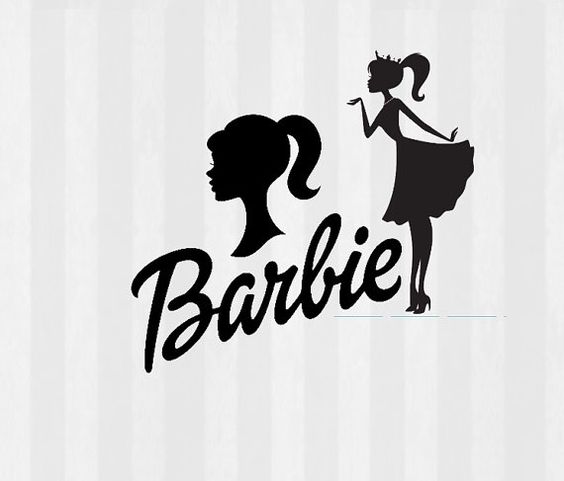 Barbie SVG, Vintage Barbie Clipart, Barbie Silhouette, Barbie head