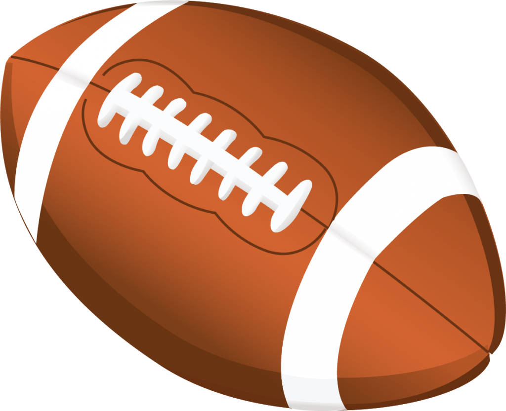 Football clipart transparent background