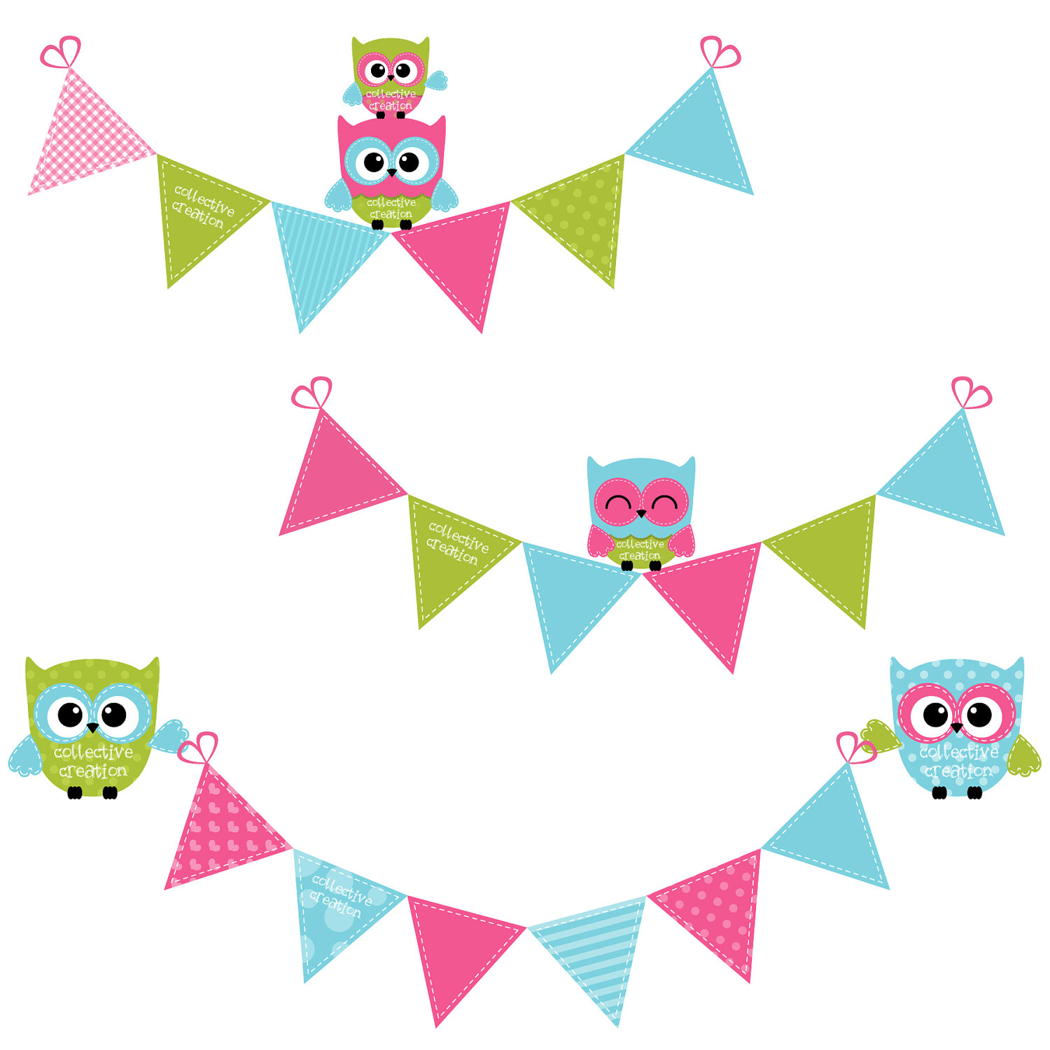 Birthday Trees Cliparts