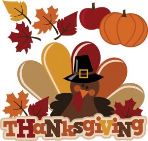 Thanksgiving Candle Cliparts