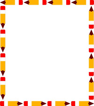 School Clip Art Borders