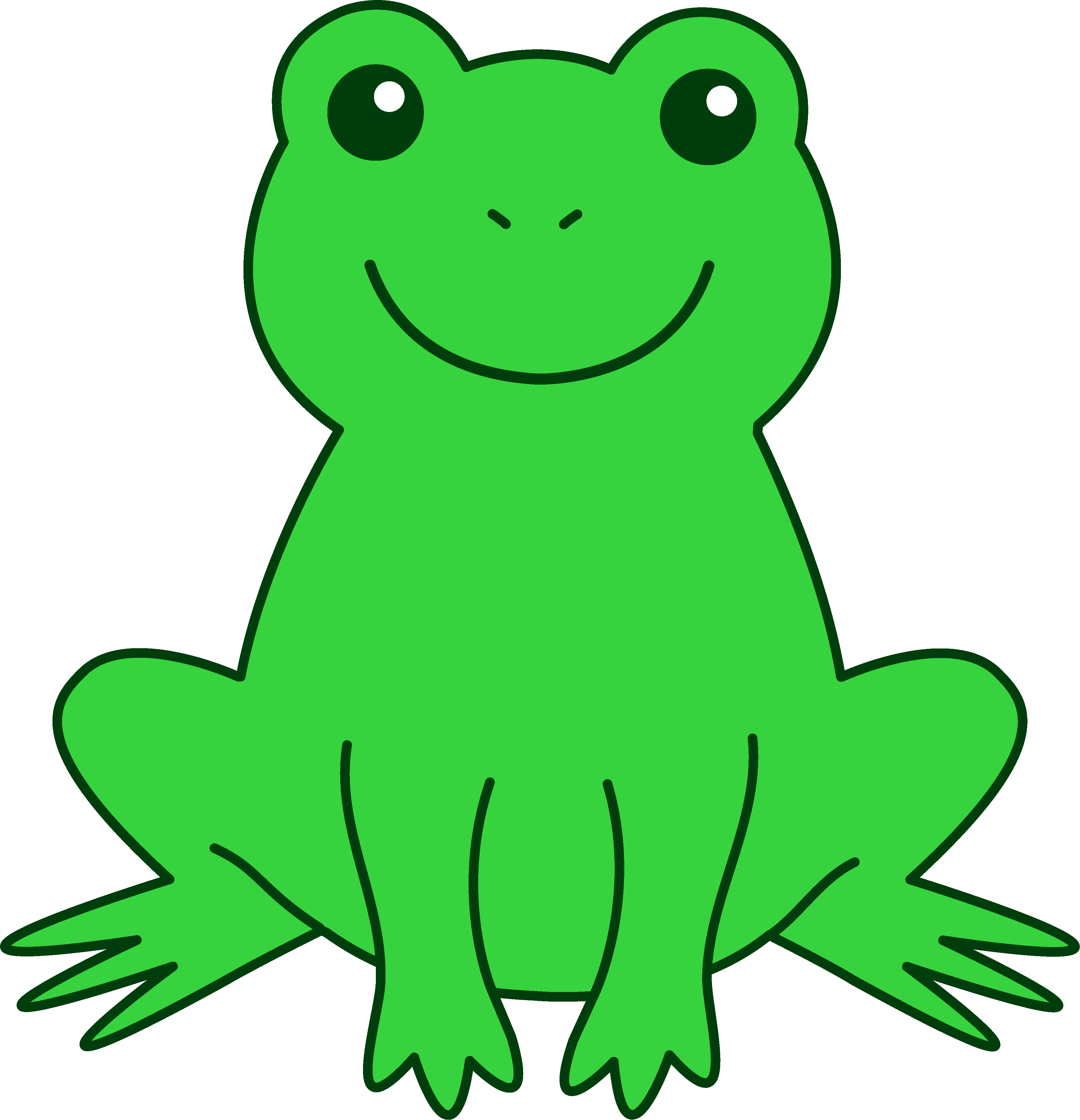 Frog картинка для детей