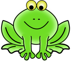 Frog Footprints Cliparts