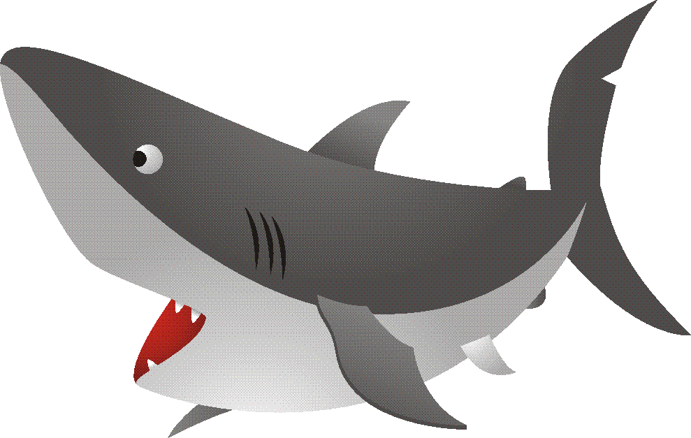 Great White Shark Cartoon