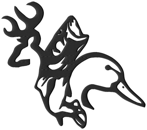 3 Deer Bucks Cliparts