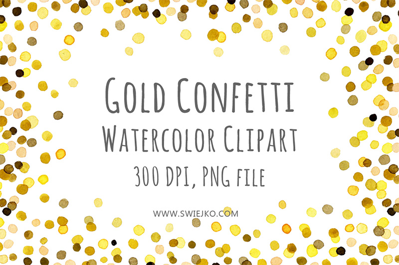 Transparent background png christmas gold confetti clipart