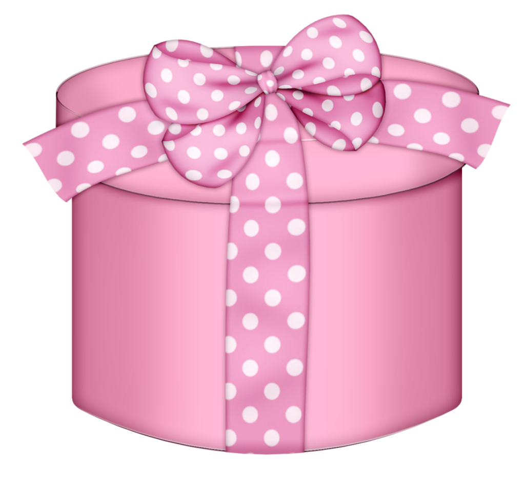 Pink gift clipart
