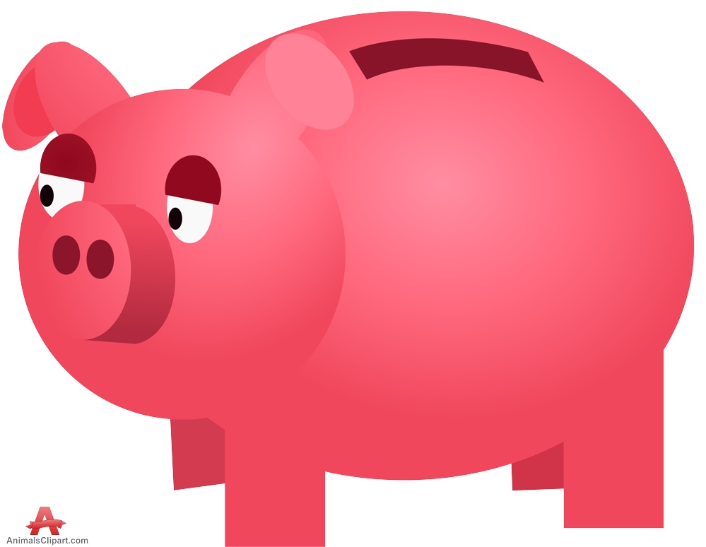 Pink Pig Money Saving Box