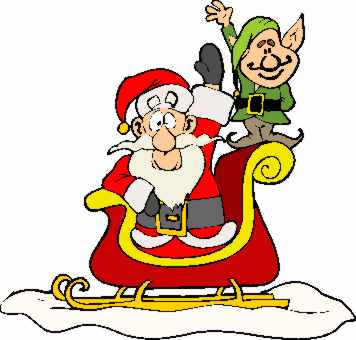 Santa Elf Clipart