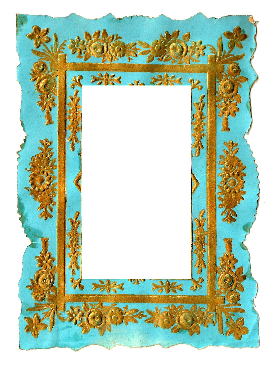 Vintage frame clipart transparent background
