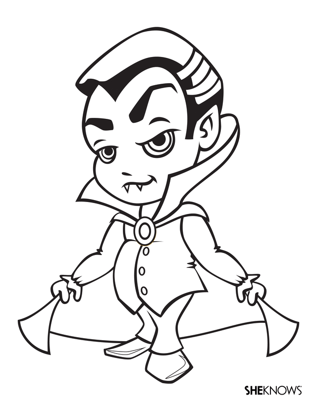 Vampire Cartoon Image