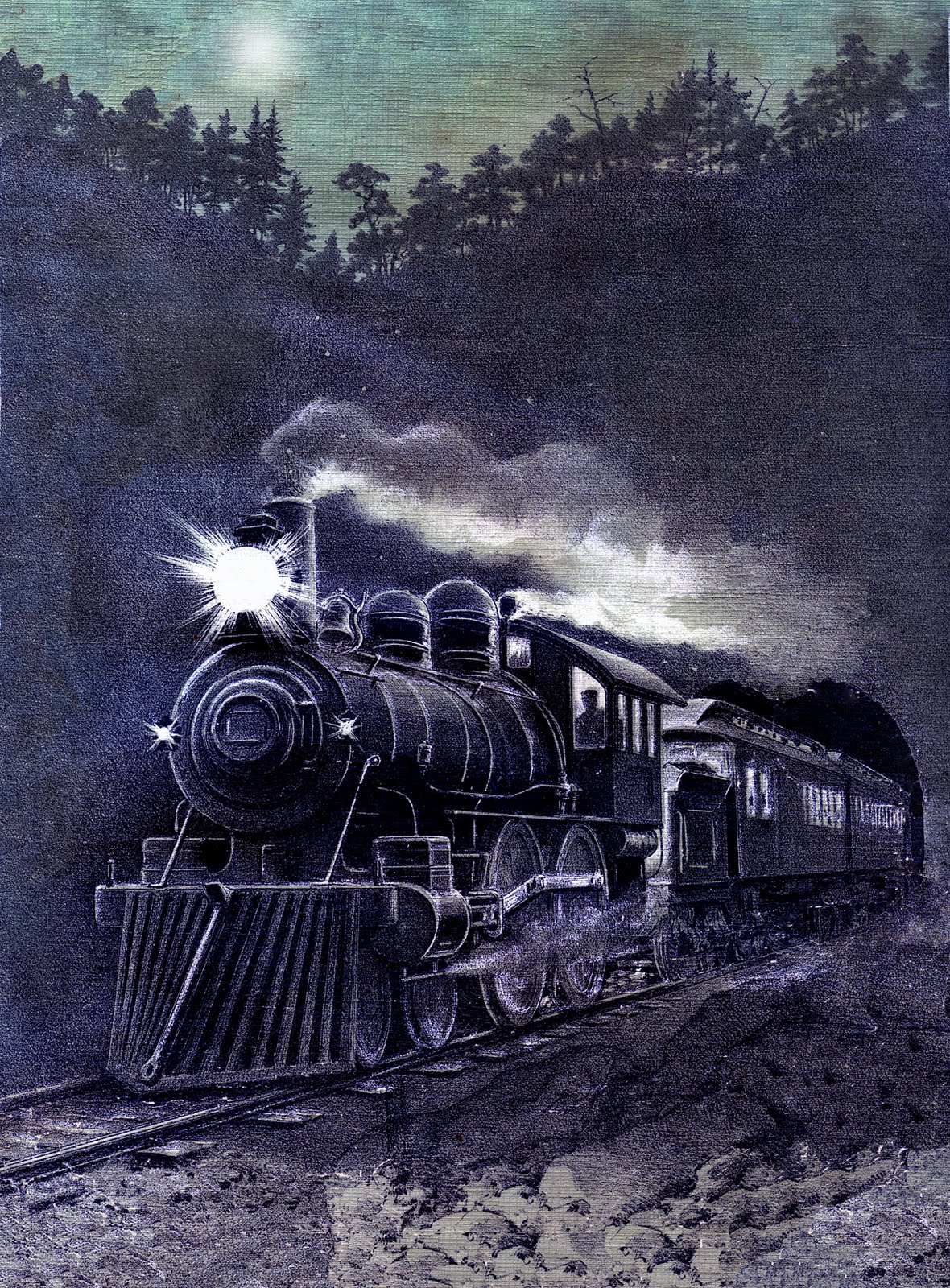 Polar Express Train Clipart