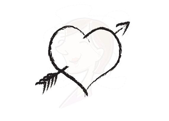 Rustic Heart Clipart