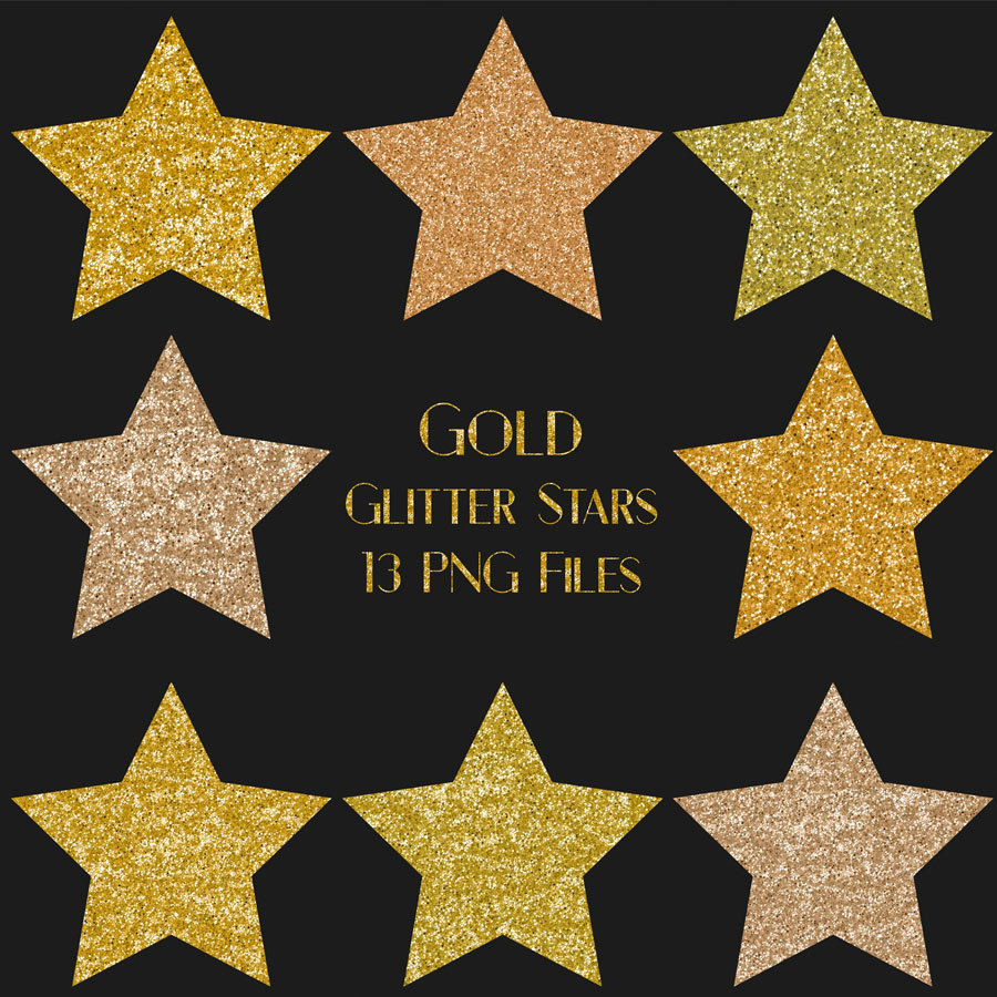 Gold star clip art