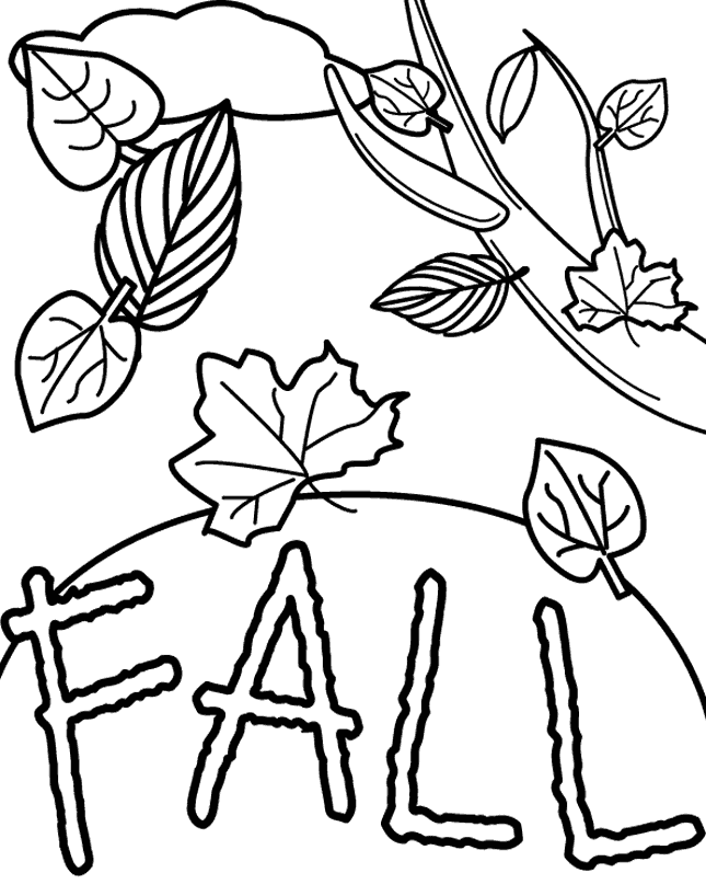 First day of autumn black and white clipart