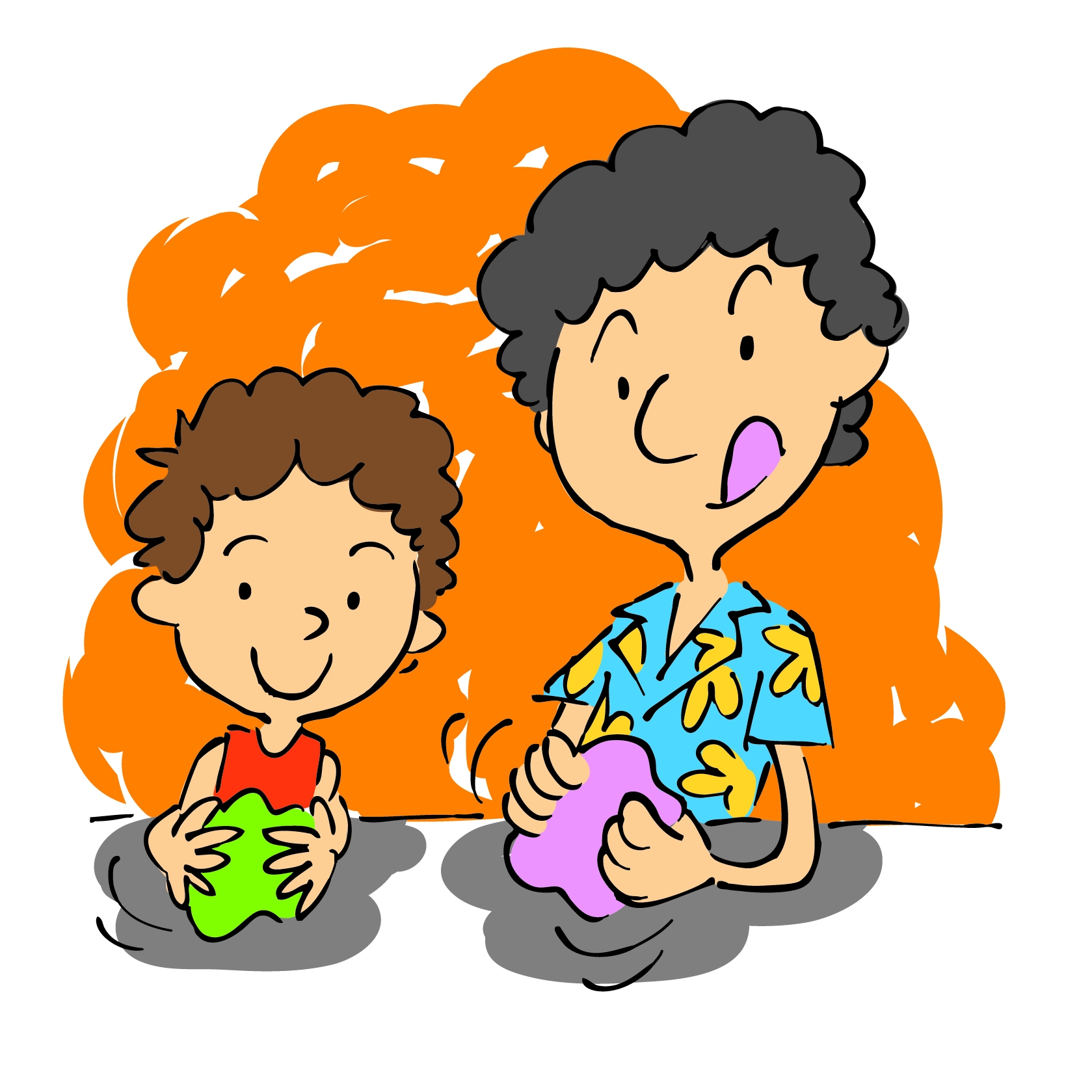 Playing With Playdough Clipart Clip Art Library