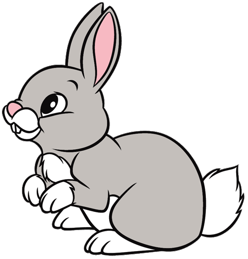 Forest Bunny Cliparts