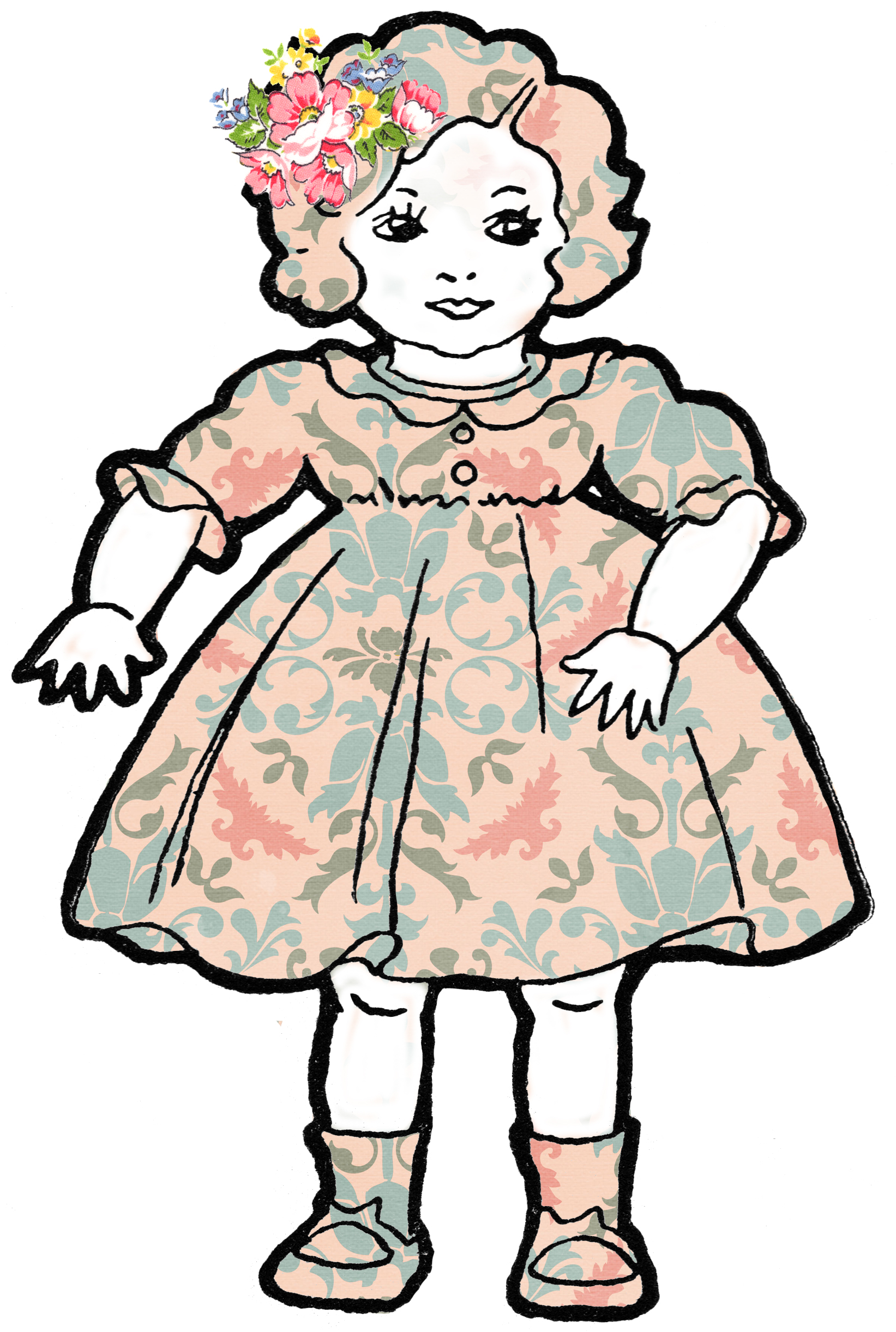 Baby Dolls Clipart Adorable Images For Your Project