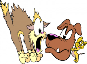 Cats 4 Cartoon Clip Art Download