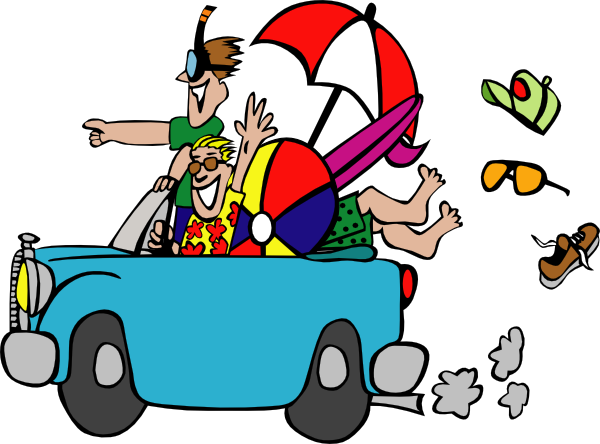 Animated Beach Cliparts