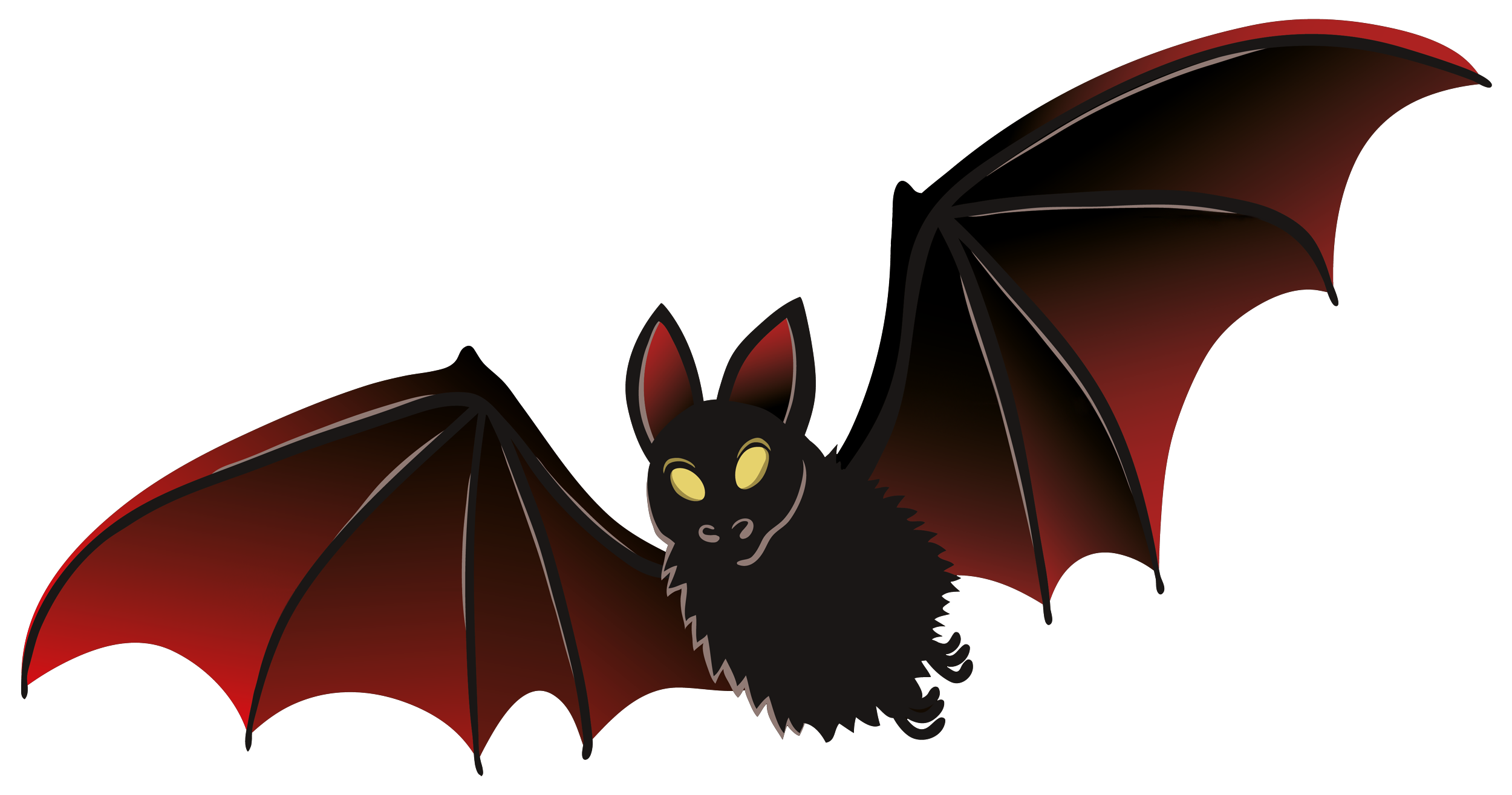 Bat Writing Cliparts