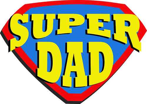Super Dad Cartoon Pictures ~ Dad Super Clipart Superhero Sign Printable ...