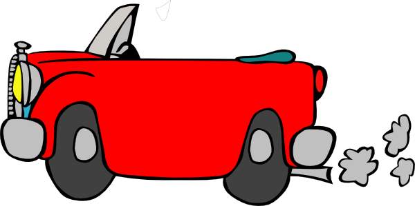 Puff Of Smoke From Car Clipart
