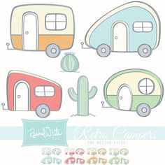 Travel Trailer Cliparts
