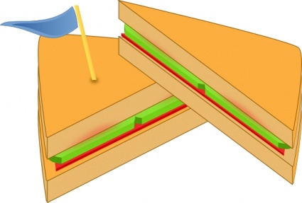 Ham Sandwich Vector