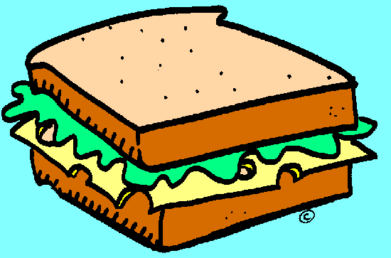 Sandwich Ham Cliparts