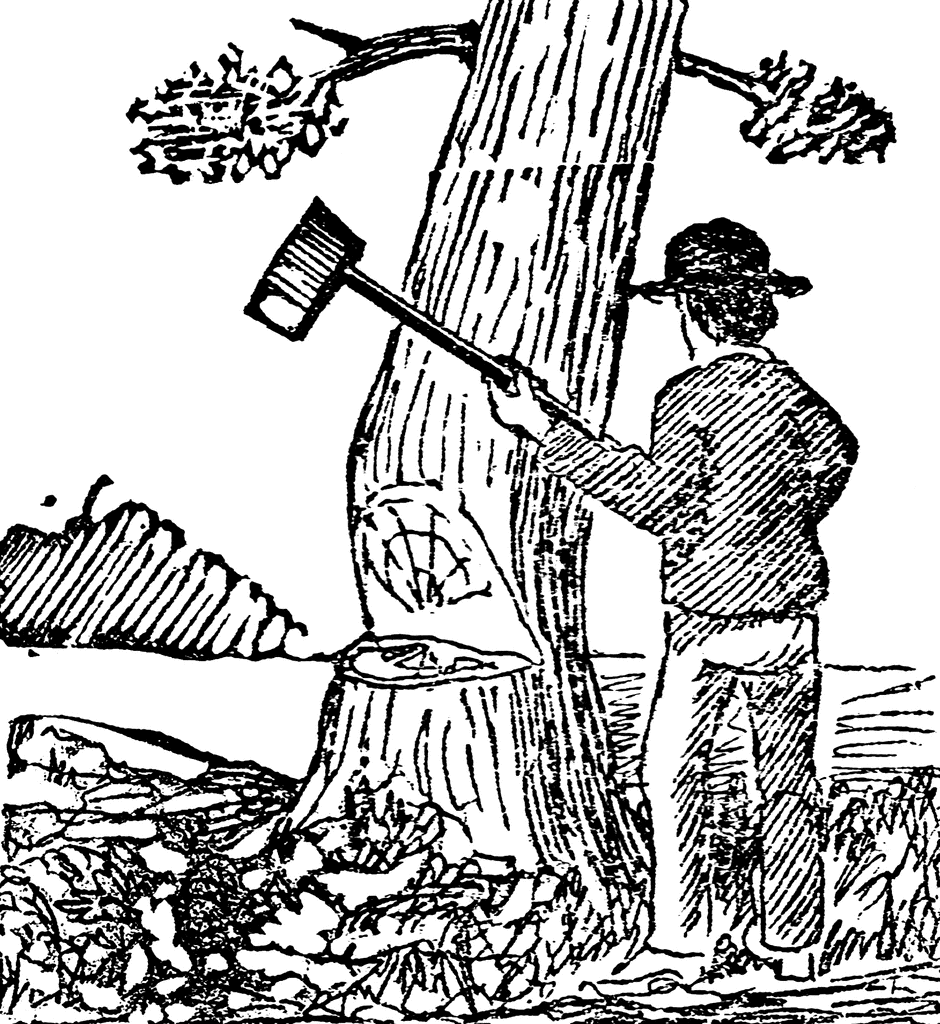 Man Cutting Tree Clipart Clip Art Library 4551 | The Best Porn Website