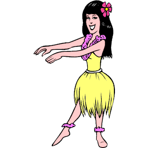 Hula Baby Clipart