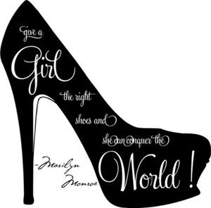 shoe sillouette clip art