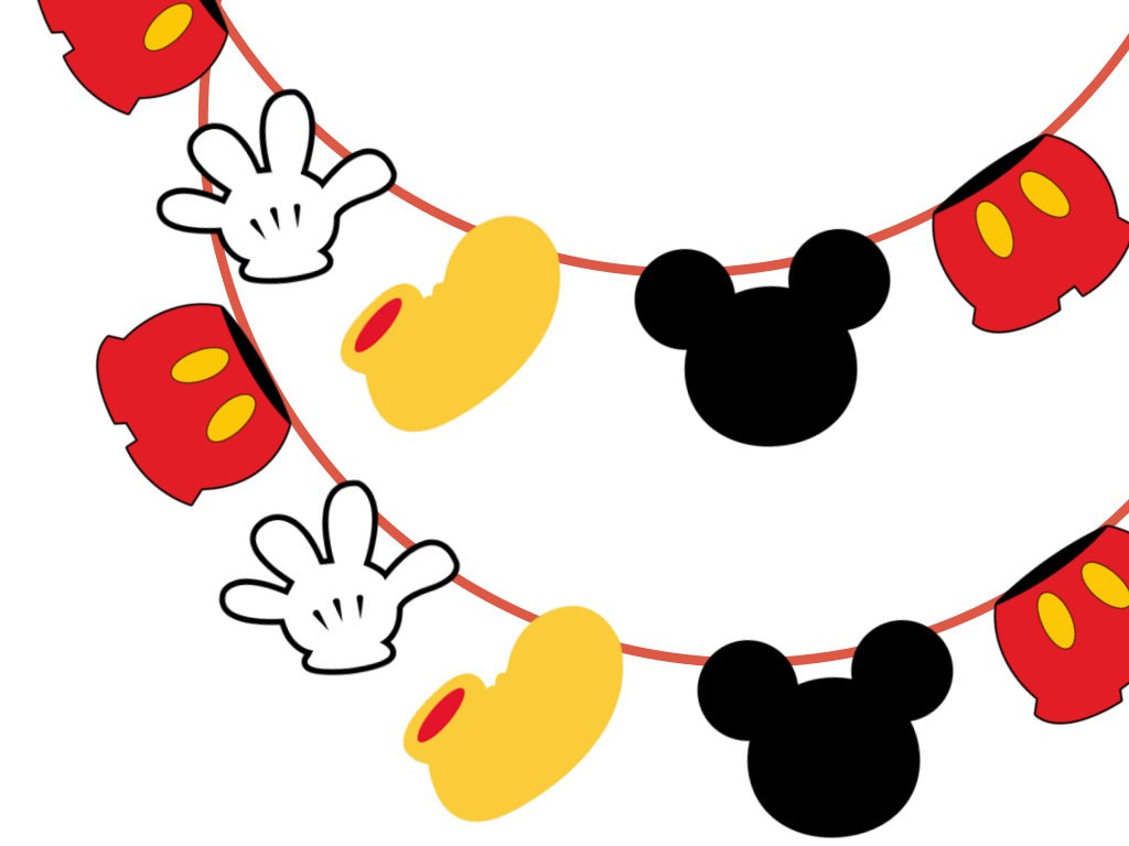 Mickey Mouse Birthday Clipart 10349