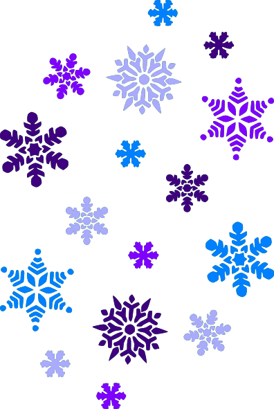 Snow Blue Cliparts