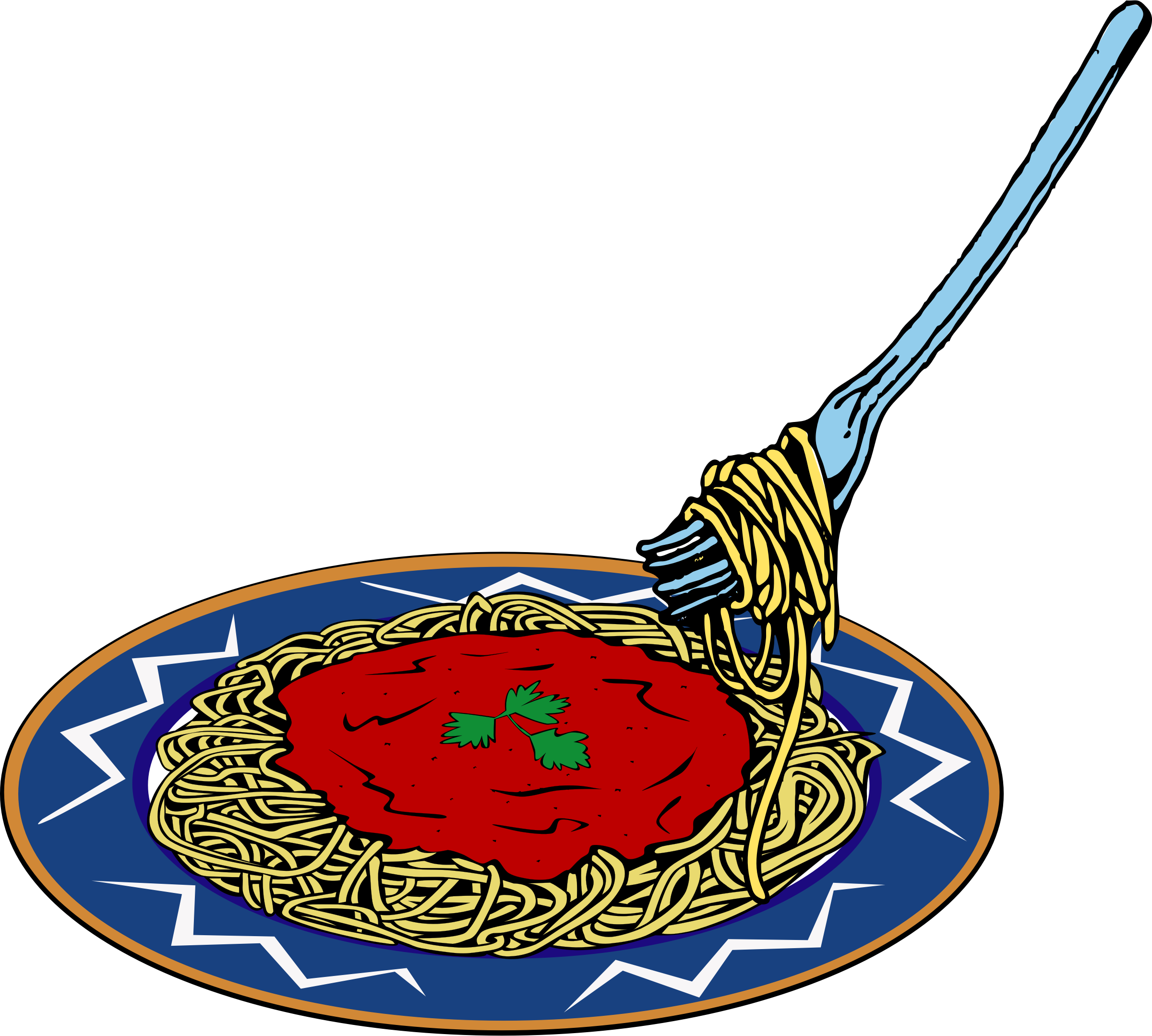 Spaghetti Clipart