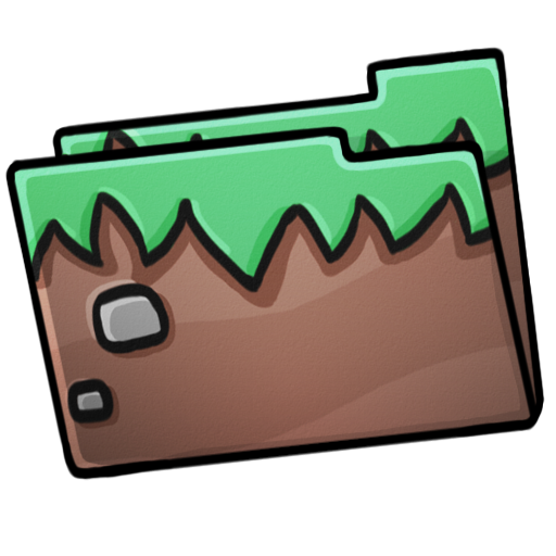 Minecraft Grass Folder Icon, PNG ClipArt Image