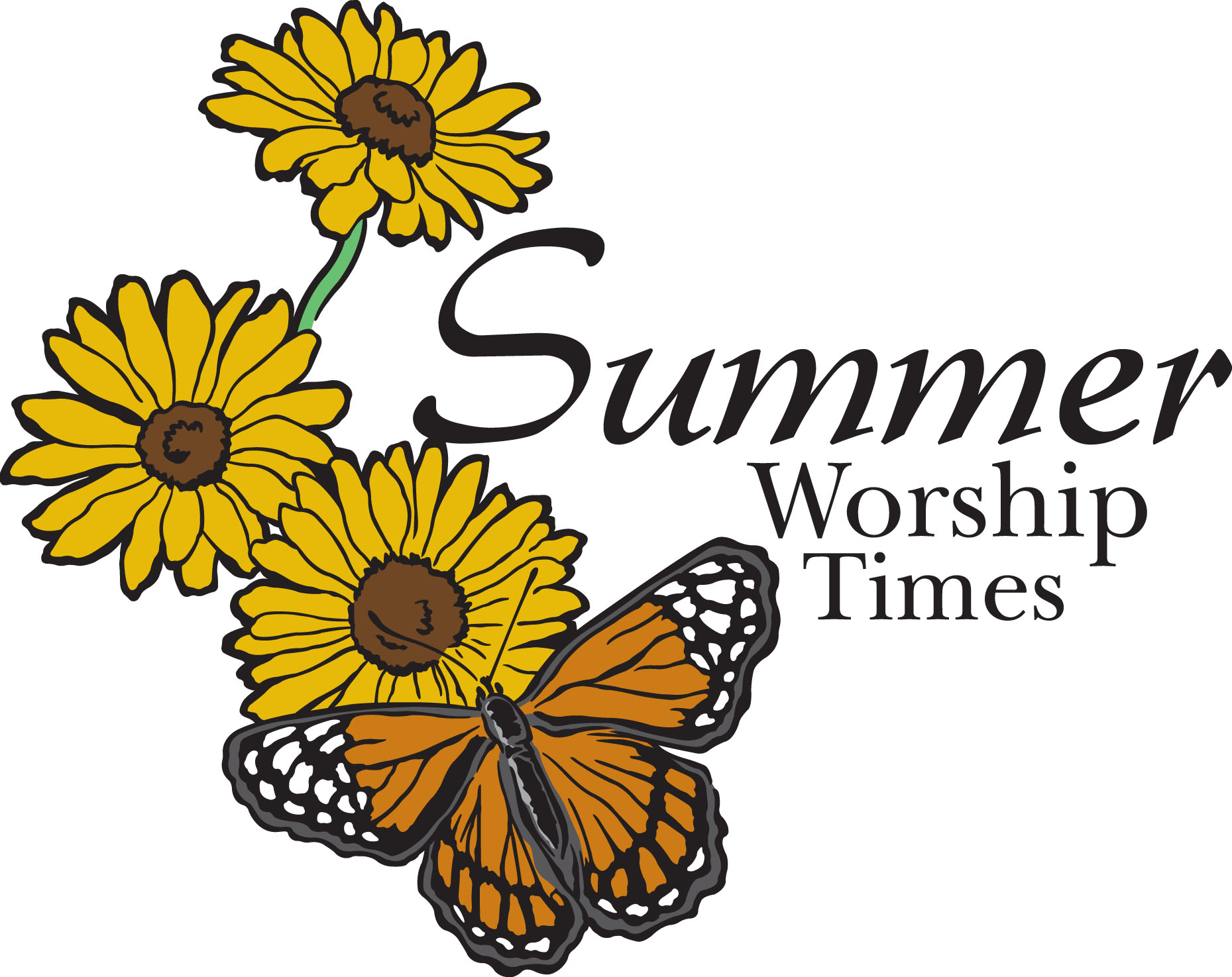 Church Summer Schedule Clip Art Library