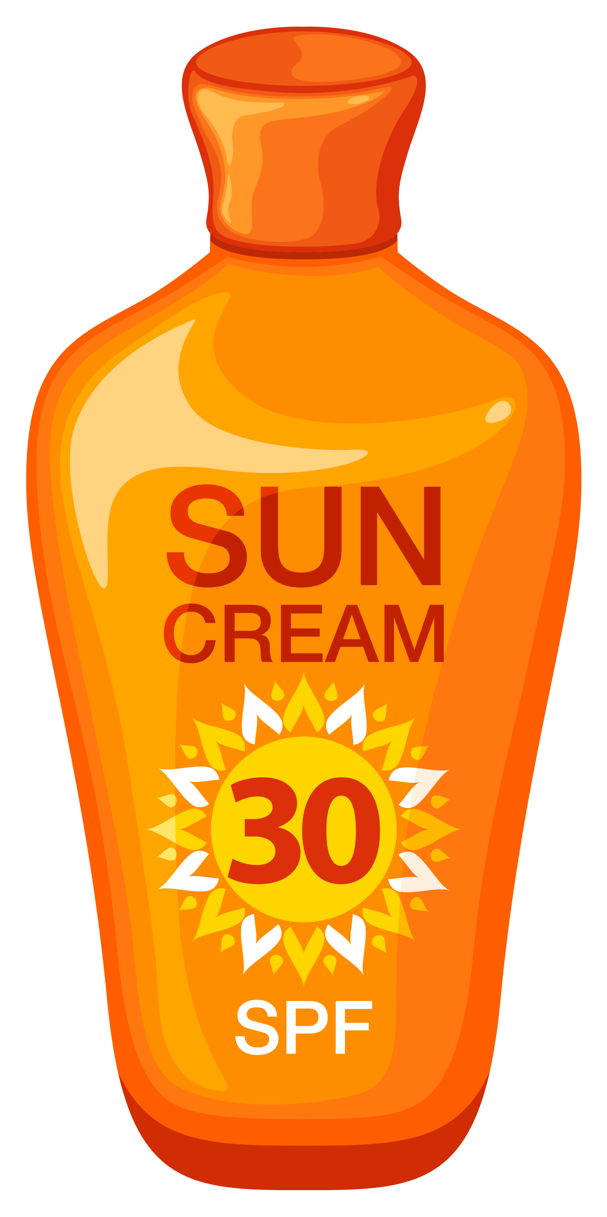 Sunscreen Clipart