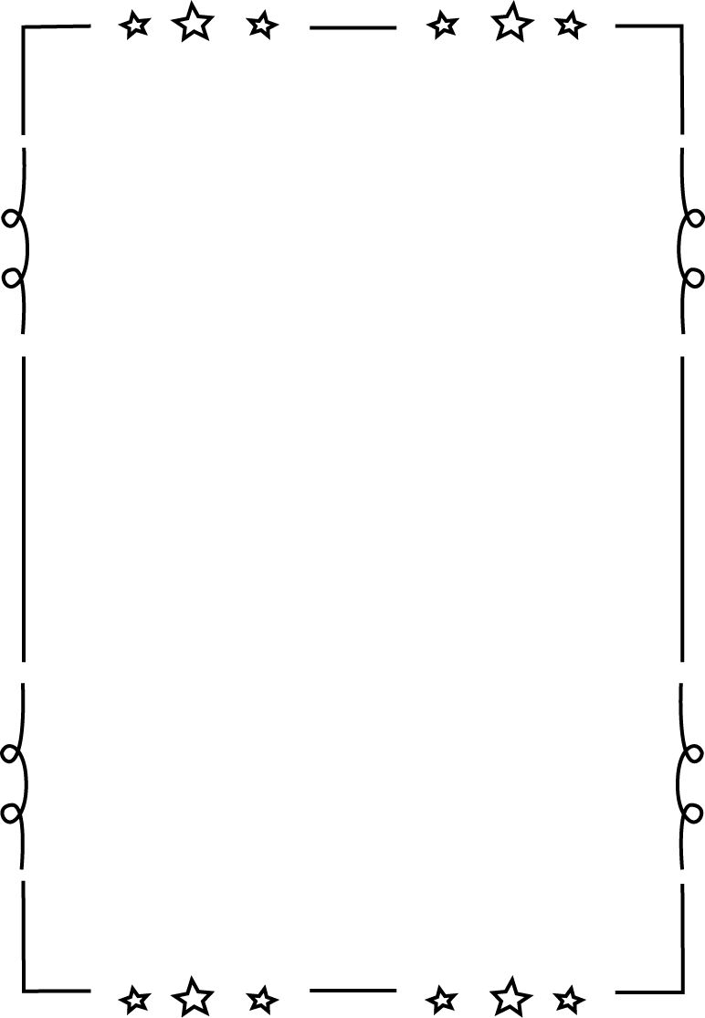Star Cliparts Borders