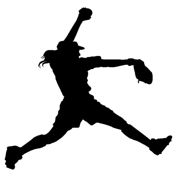 Free Softball Silhouette Cliparts, Download Free Softball Silhouette ...