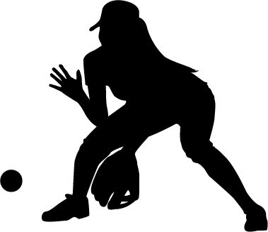 Free Softball Silhouette Cliparts, Download Free Softball Silhouette ...