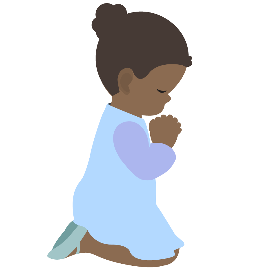 Teen Praying Cliparts