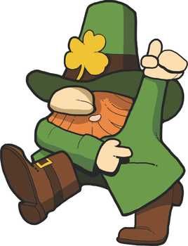Sad Leprechaun Cliparts