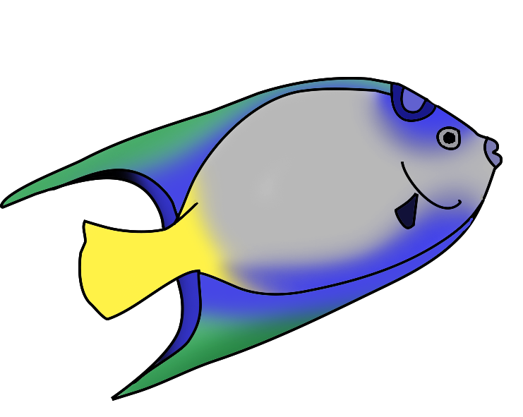 Free Tropical Fish Clipart Image