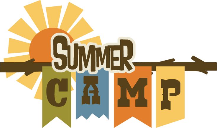 Clip art summer camp