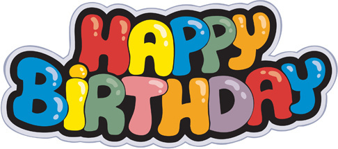 Happy birthday clip art free free vector download
