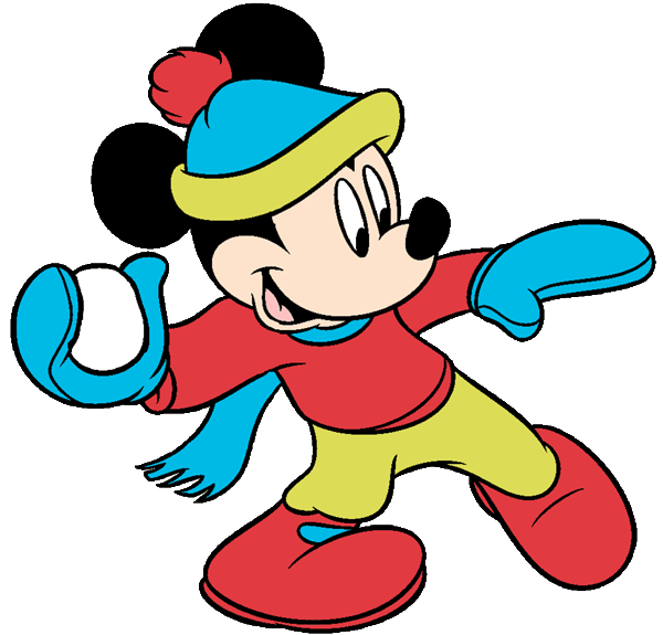Throwing Snowball Cliparts